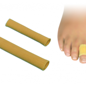 Gelinė pirštų apsauga dengta elastine medžiaga P800011 - L ( 2.5 cm x 15 cm )