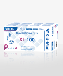 VIENKARTINĖS VINILINĖS PIRŠTINĖS, DYDIS XL, 100 VNT PAKUOTĖ