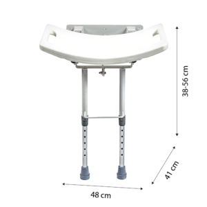 dušo kėdutė prie sienos